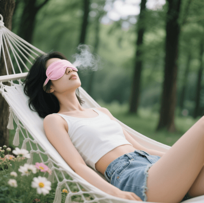 Masilla de ojo de vapor de lujo para la mejor relajación