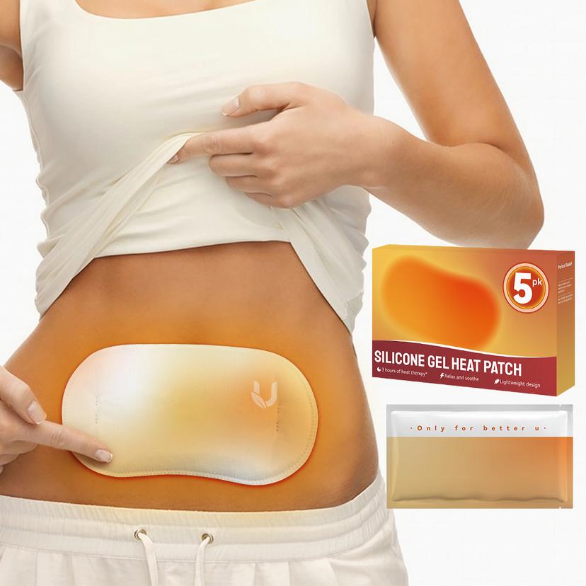 UbetterCare Herbal Heating Pad para alívio da dor no período - adesivo quente da barriga com ingredientes naturais para mulheres